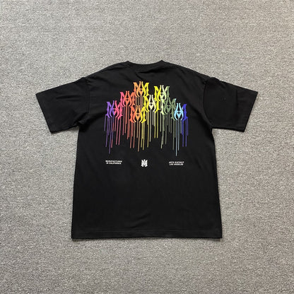 Amiri Ma Drip Collage Tee Black-Drip Store Argentina