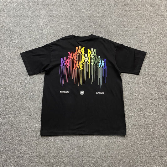 Amiri Ma Drip Collage Tee Black-Drip Store Argentina