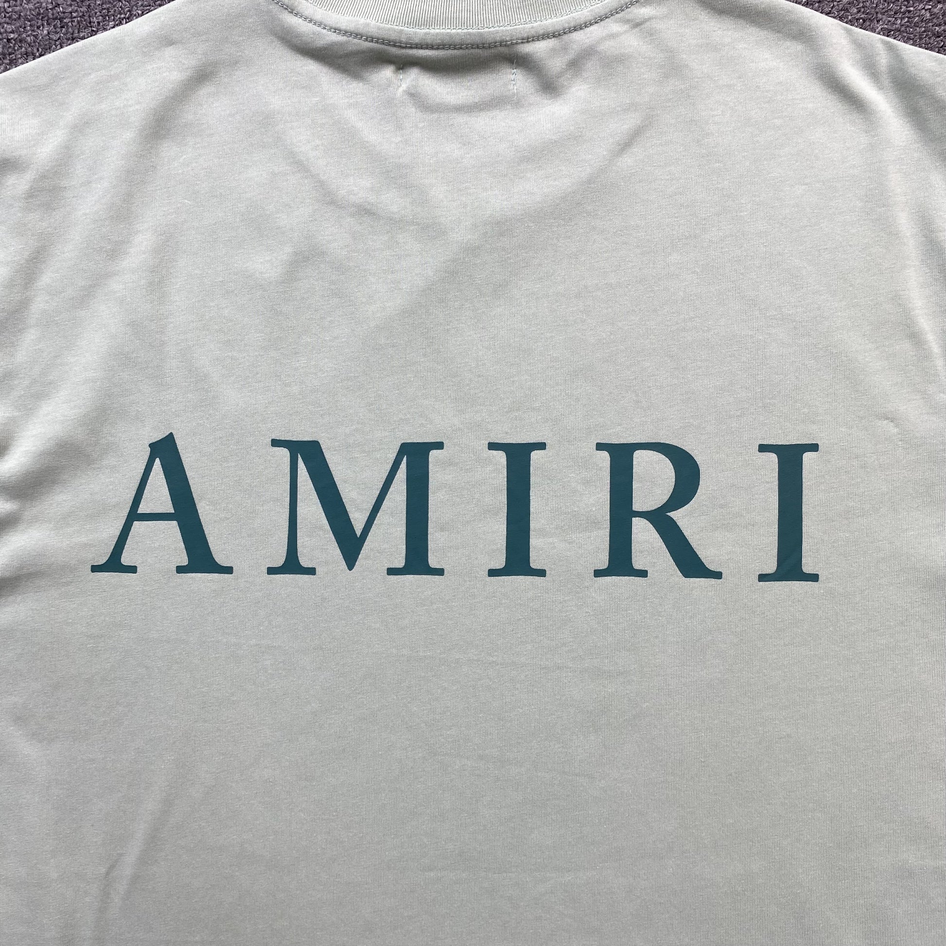 Amiri Ma Logo Tee Green-Drip Store Argentina