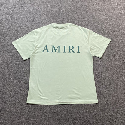 Amiri Ma Logo Tee Green-Drip Store Argentina