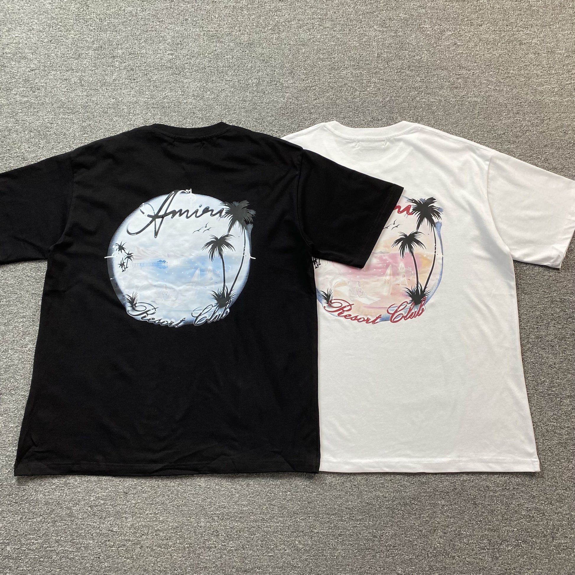 Amiri Paradise Airbrush Tee White-Drip Store Argentina