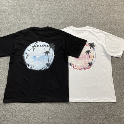 Amiri Paradise Airbrush Tee White-Drip Store Argentina
