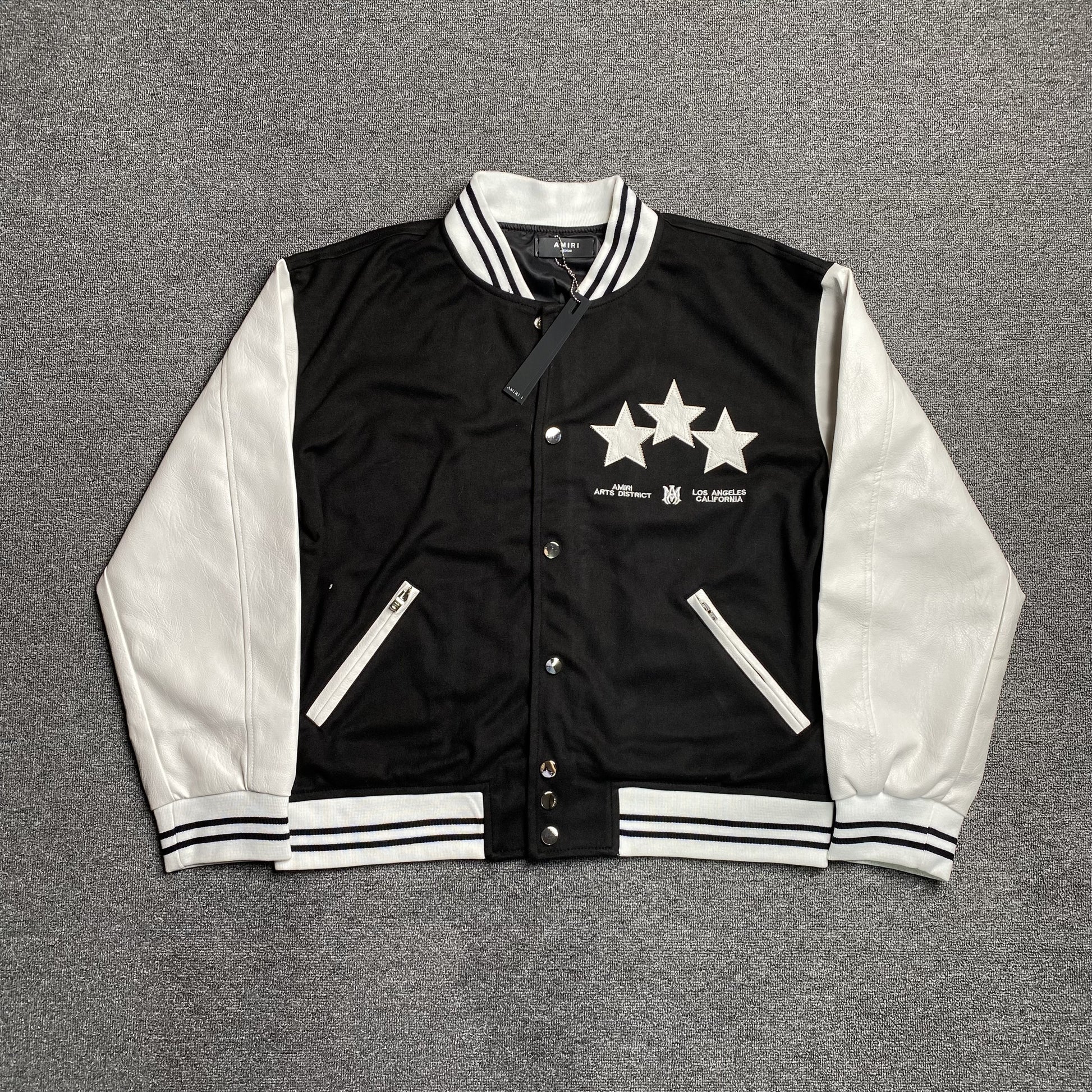 amiri-stars-bomber-jacket-black-Drip Store Argentina