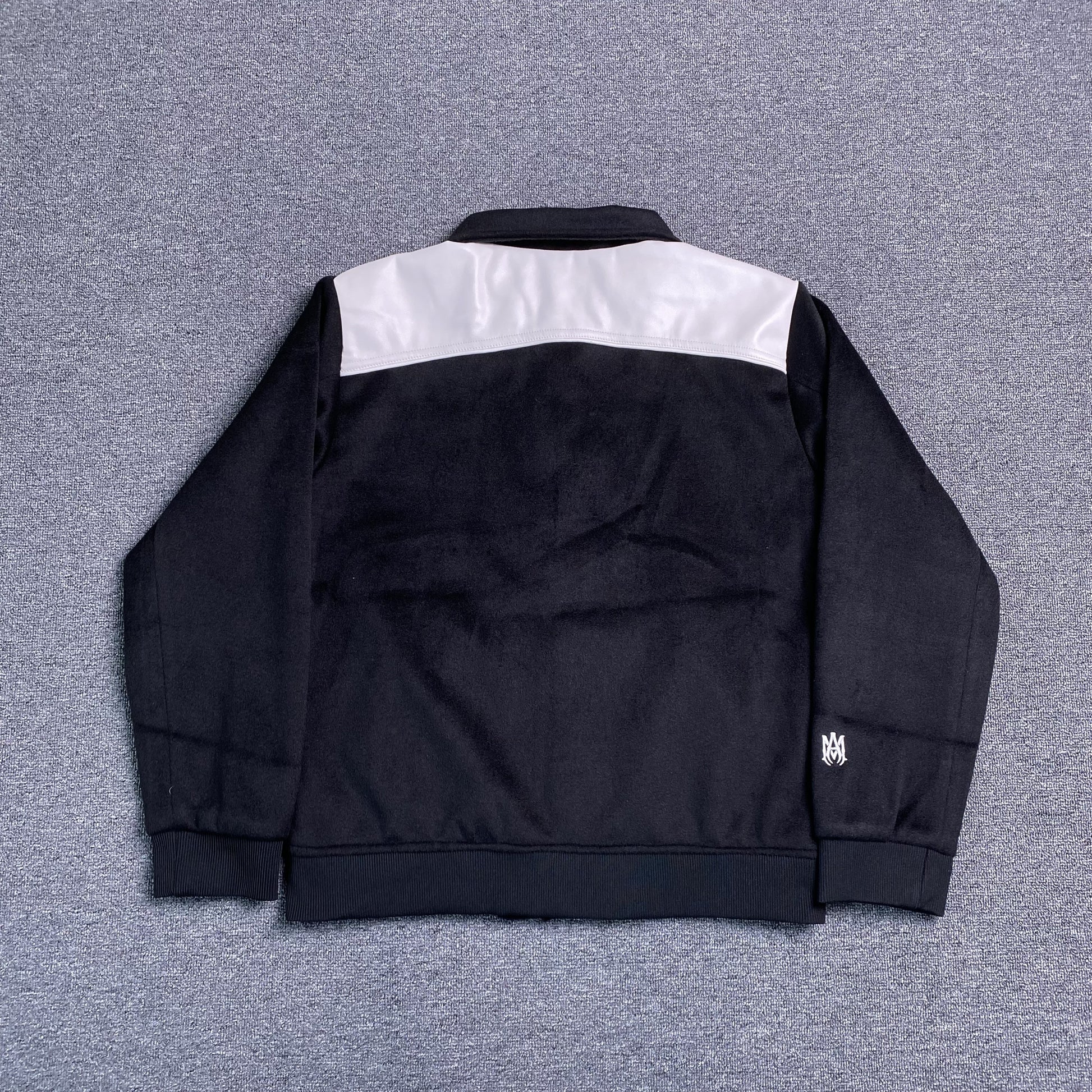 amiri-varsity-bomber-jacket-black-2-Drip Store Argentina