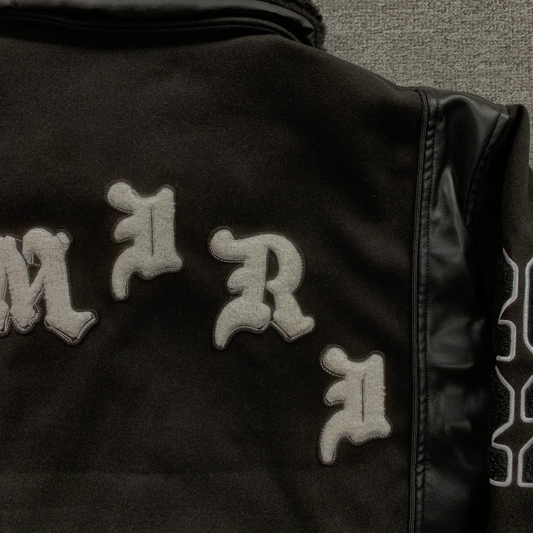 Amiri Wes Lang Bomber Jacket Black-Drip Store Argentina