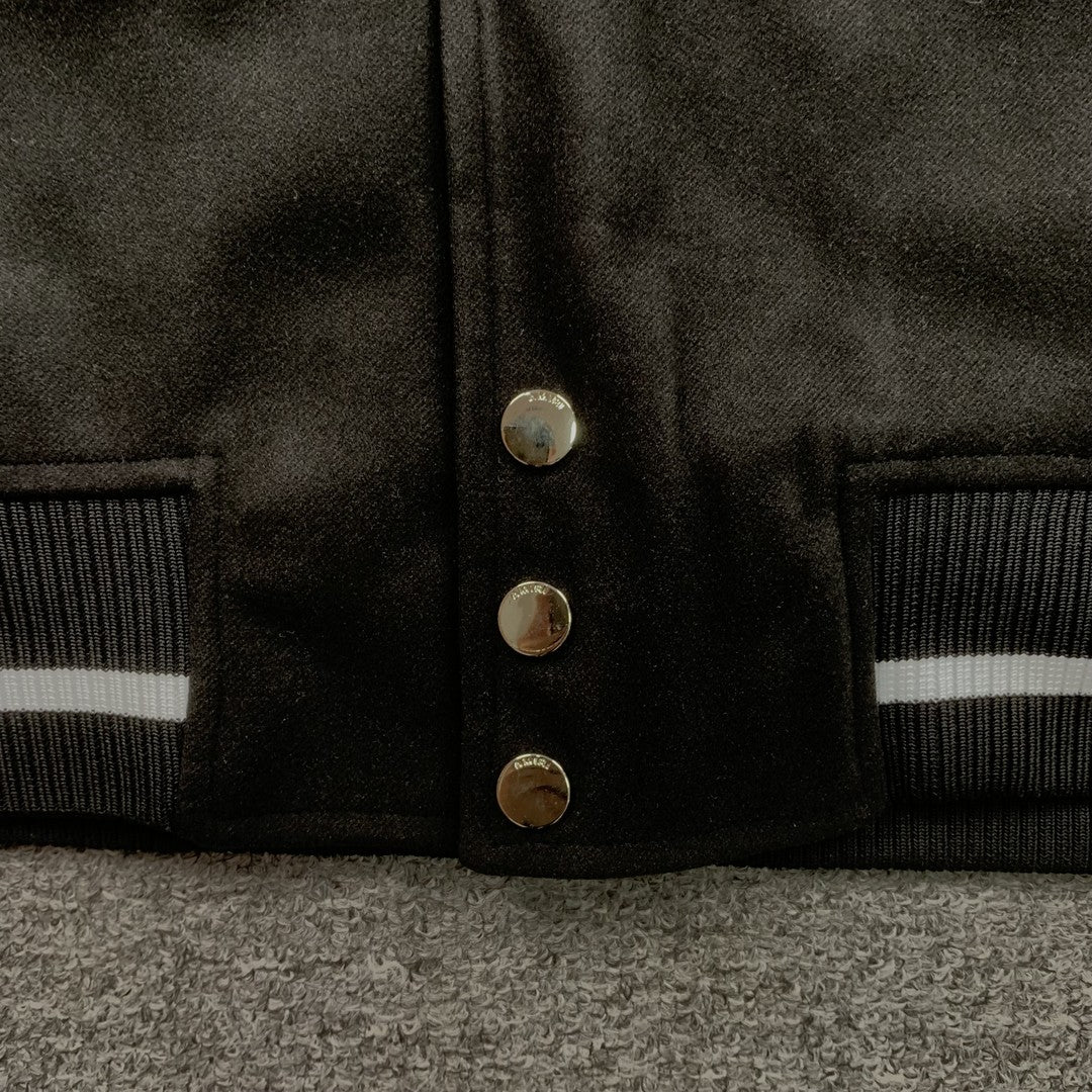 Amiri Wes Lang Bomber Jacket Black-Drip Store Argentina