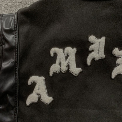 Amiri Wes Lang Bomber Jacket Black-Drip Store Argentina