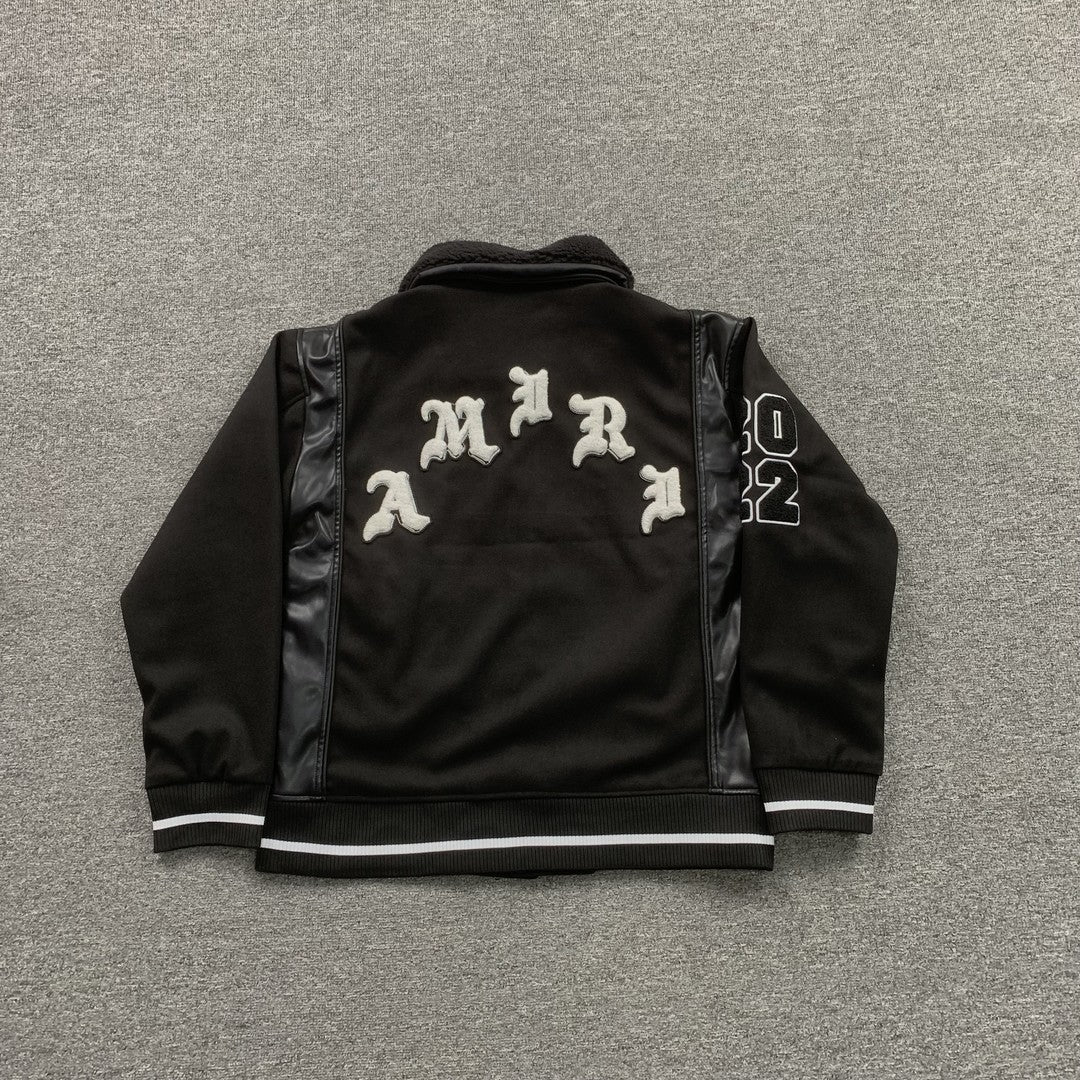 Amiri Wes Lang Bomber Jacket Black-Drip Store Argentina
