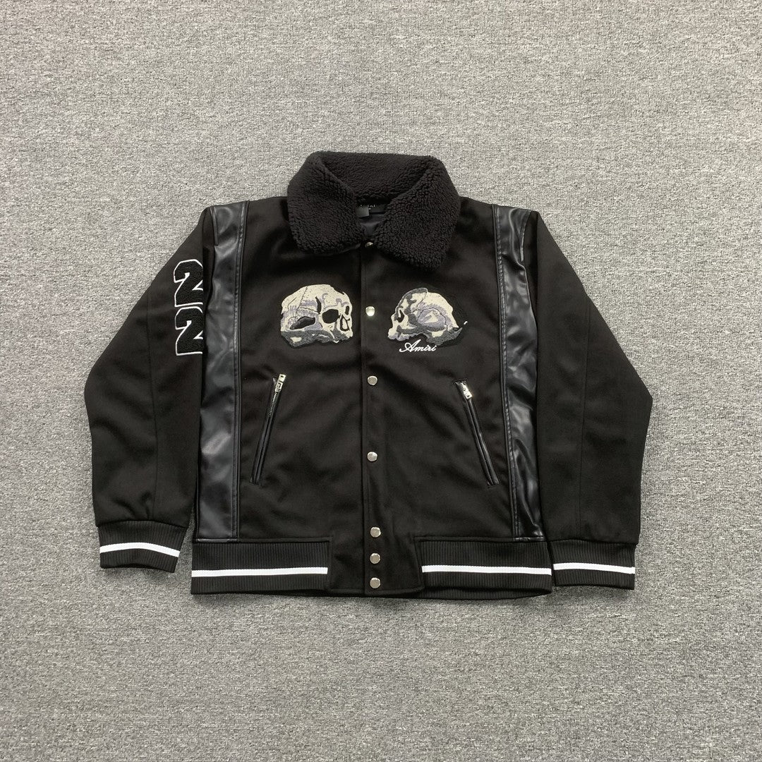Amiri Wes Lang Bomber Jacket Black-Drip Store Argentina