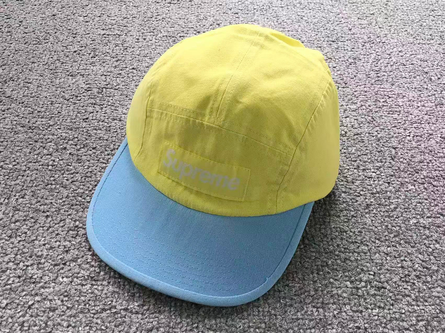 Supreme Ventile Camp Cap Yellow