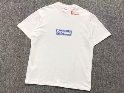 SUPREME BANDANA BOX LOGO TEE WHITE