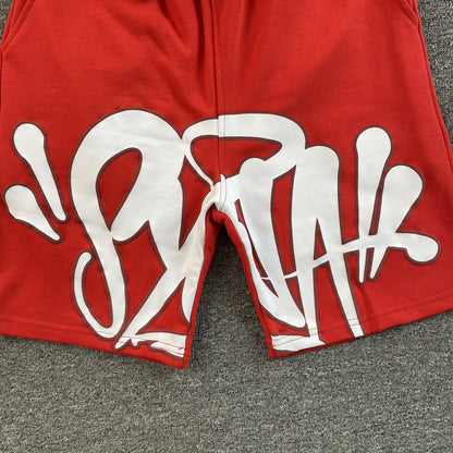 SYNA WORLD SYNA LOGO SHORTS RED