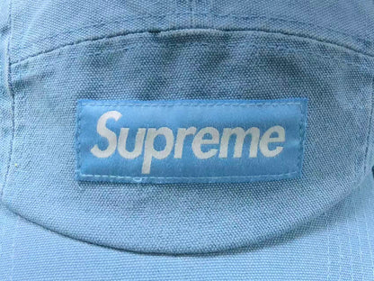 Supreme Canvas Camp Cap Light Blue