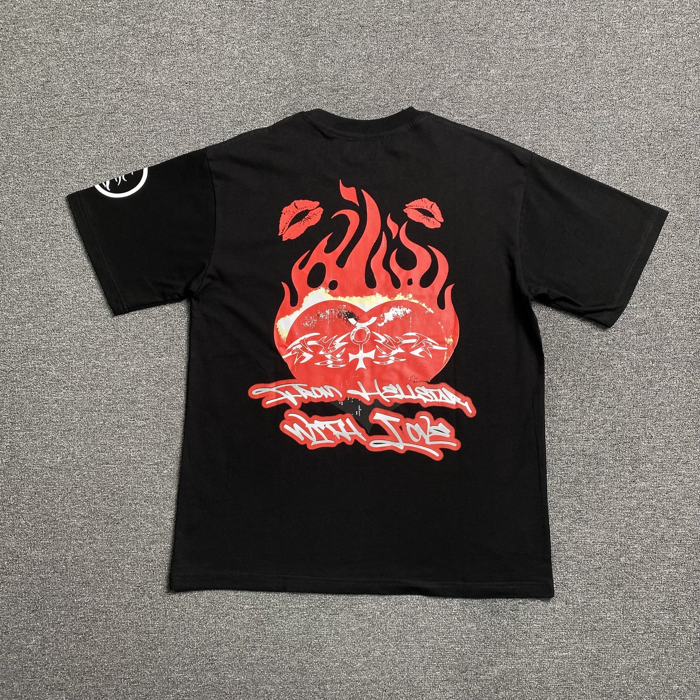 HELLSTAR LOVERS TEE BLACK