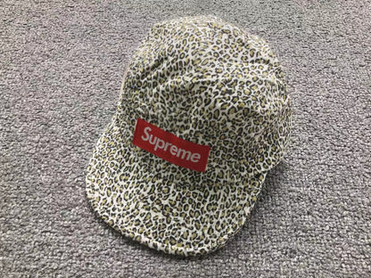 Supreme Corduroy Camp Cap Leopard