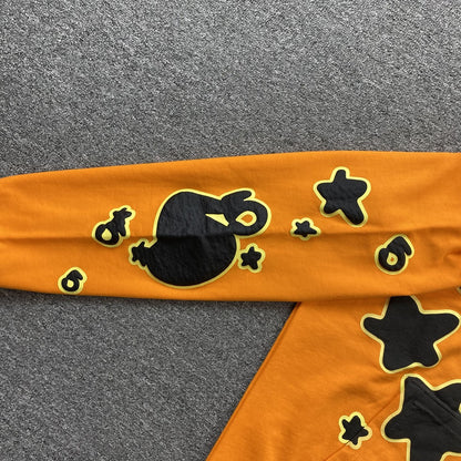 SP5DER BELUGA HOODIE ORANGE