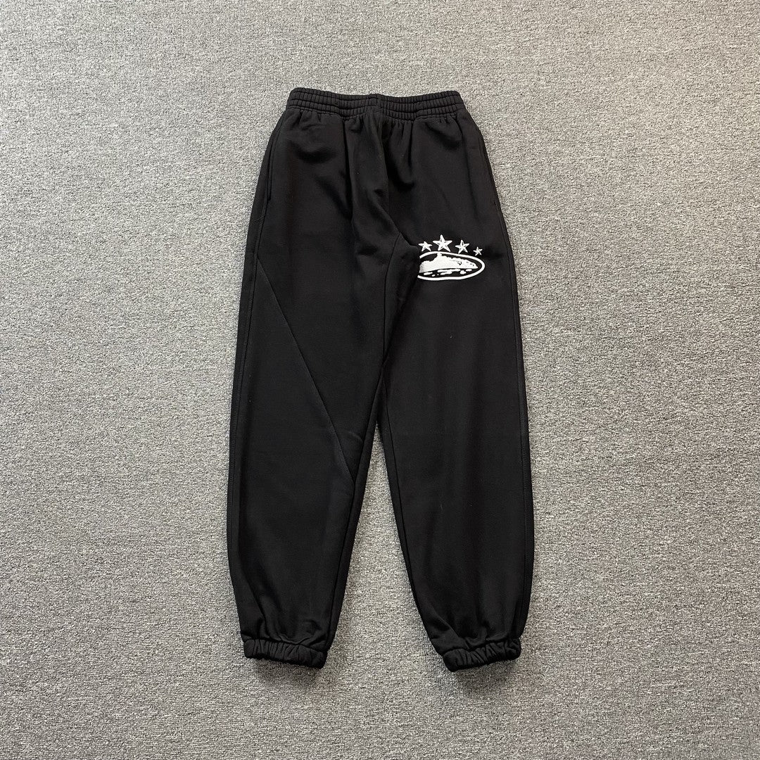 CORTEIZ ALCATRAZ 5 STARZ SWEATPANT BLACK