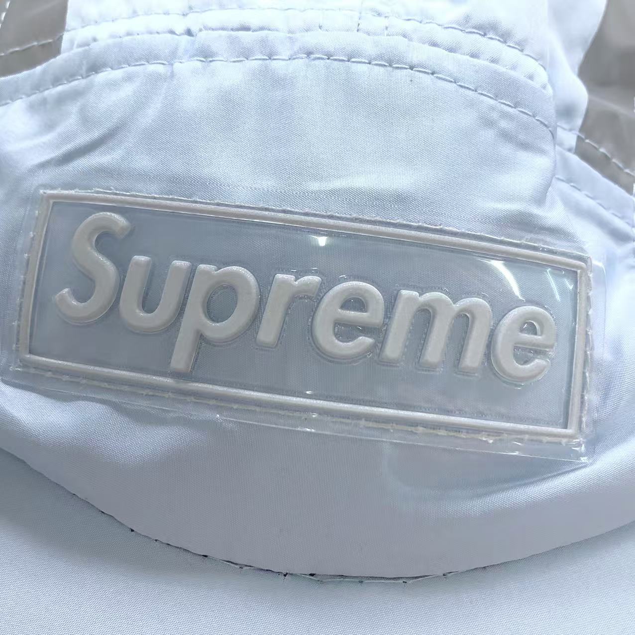 Supreme Side Mesh Camp Cap Light Blue