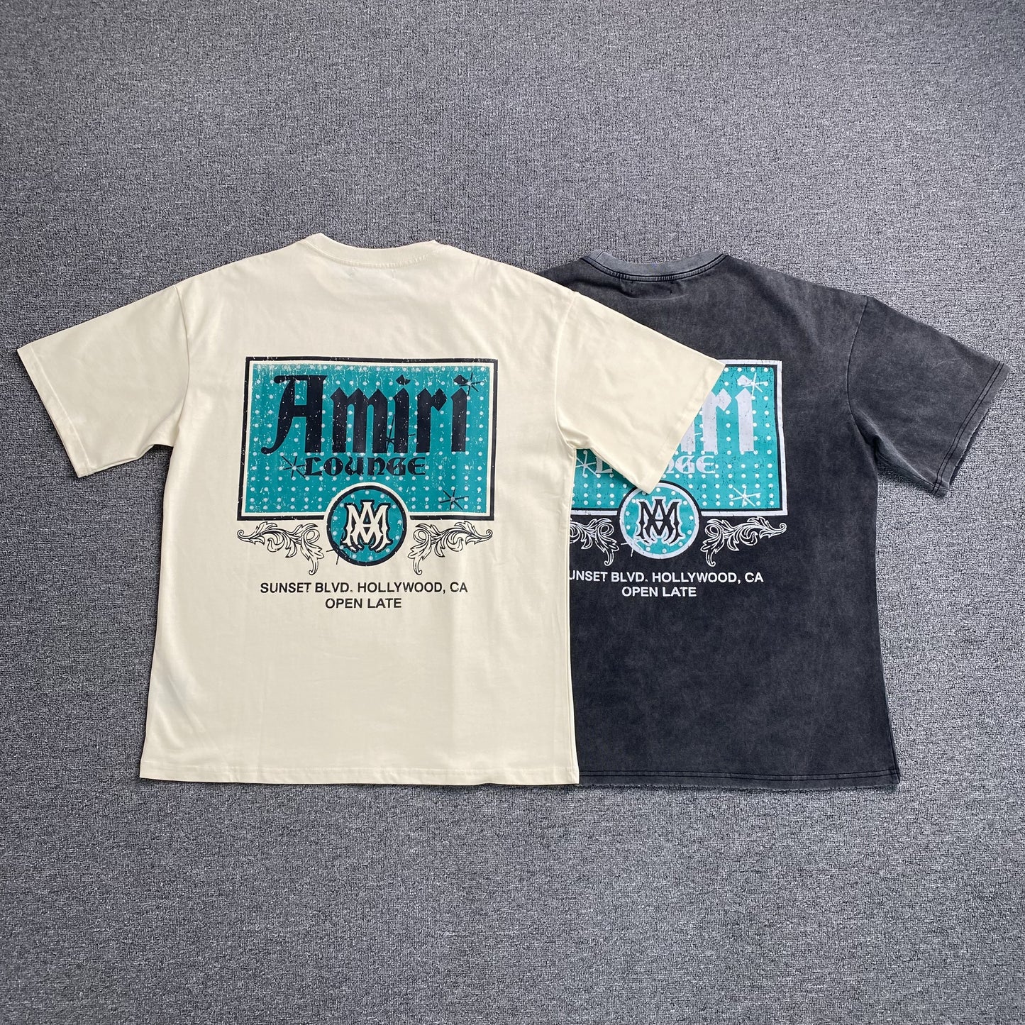 AMIRI CRYSTAL LOUNGE TEE WHITE