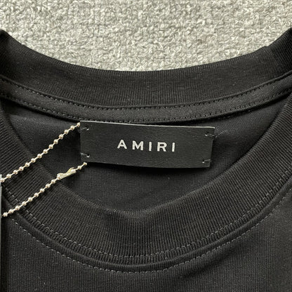 AMIRI MA DRIP COLLAGE TEE BLACK