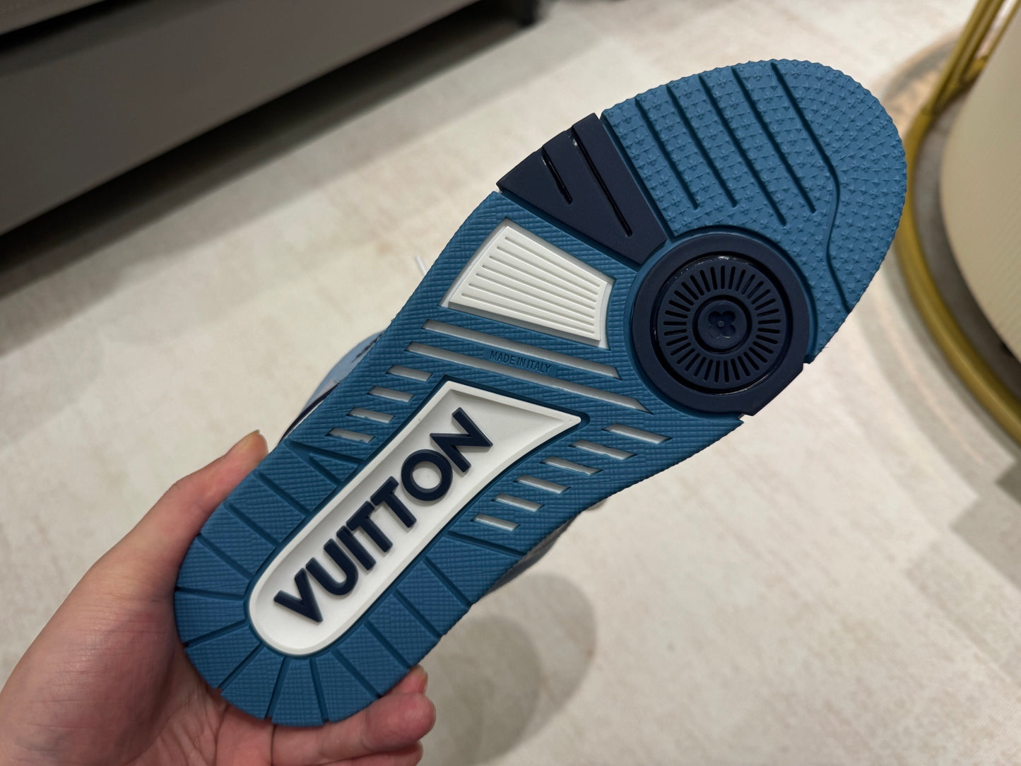 Louis Vuitton Skate Sneaker Luxury Blue