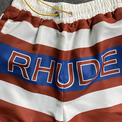 RHUDE SHORTS RED