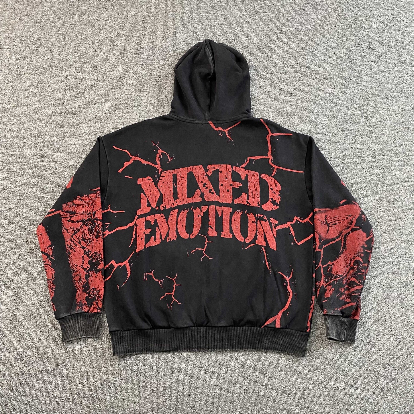 Mixed Emotion Deserted Jacket Black