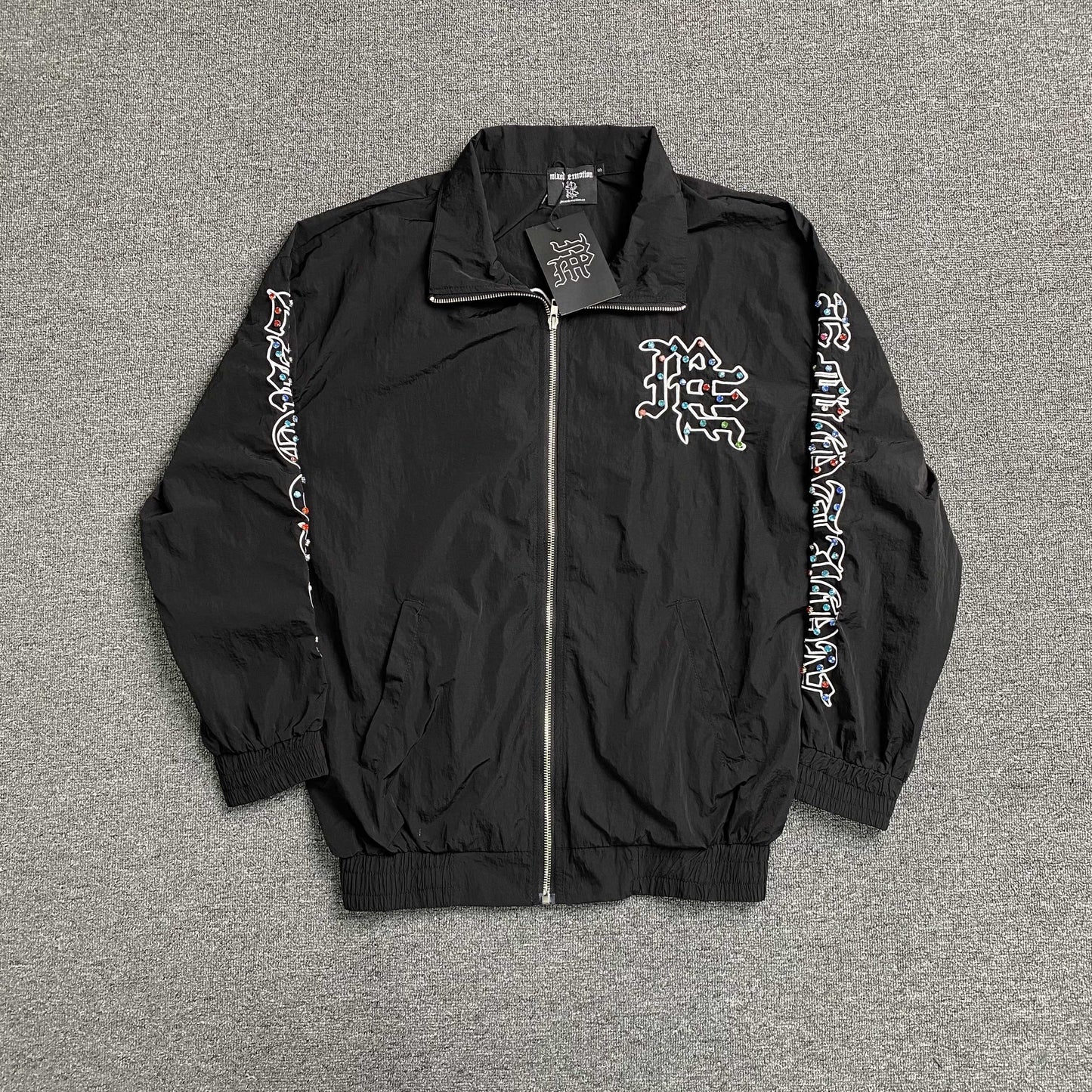 Mixed Emotion Gem Jacket Black