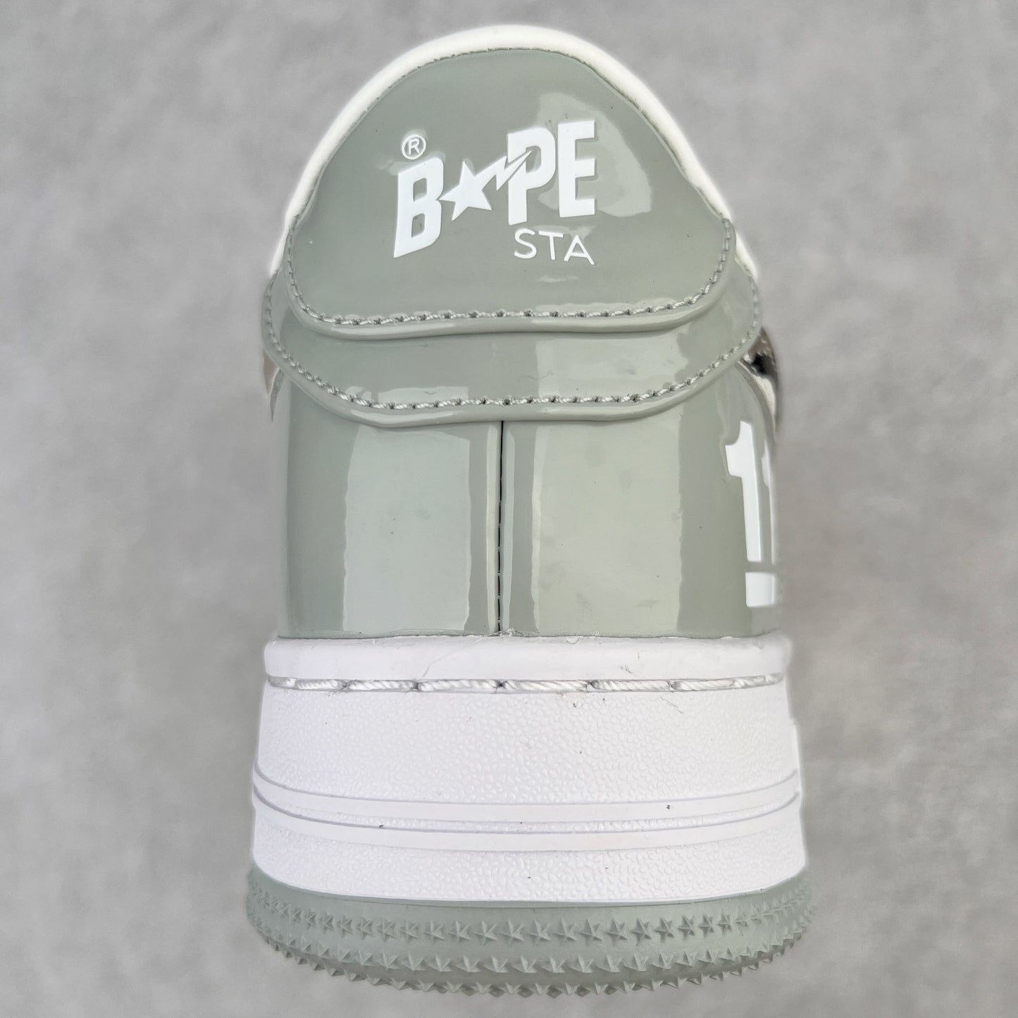 A Bathing Bape Sta White Silver Grey