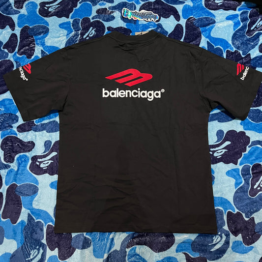 BALENCIAGA 3B SPORTS ICON T-SHIRT BLACK