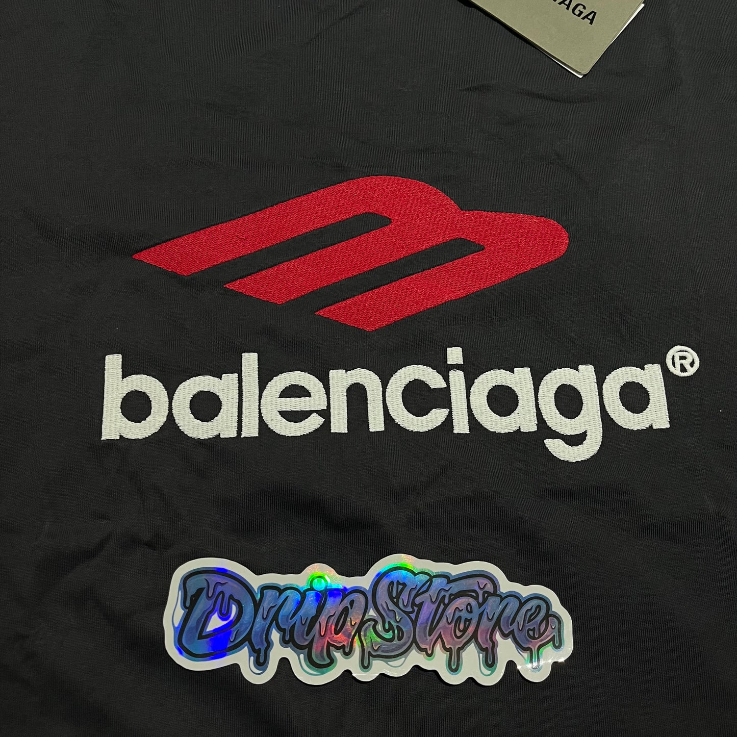 BALENCIAGA 3B SPORTS ICON T-SHIRT BLACK