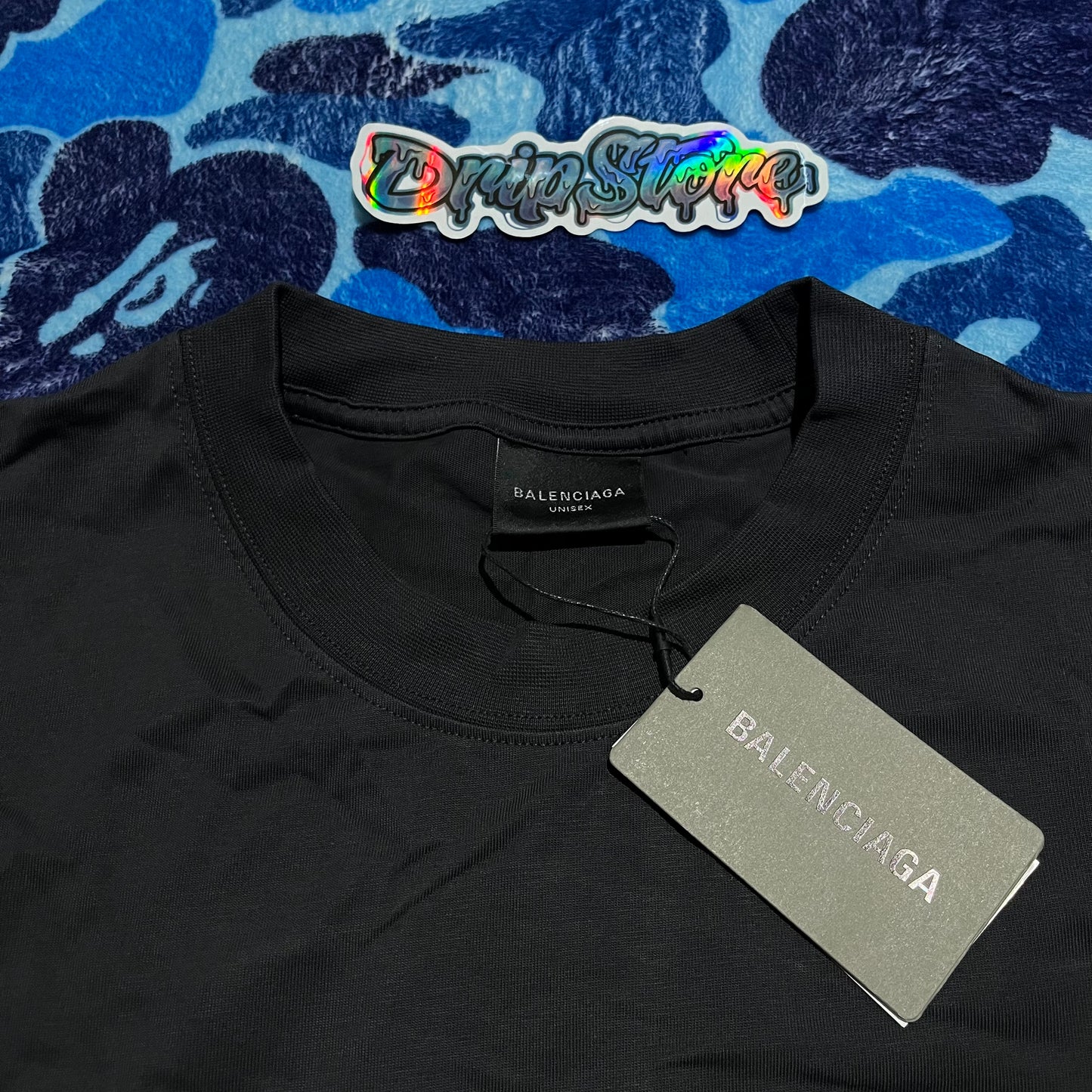 BALENCIAGA 3B SPORTS ICON T-SHIRT BLACK
