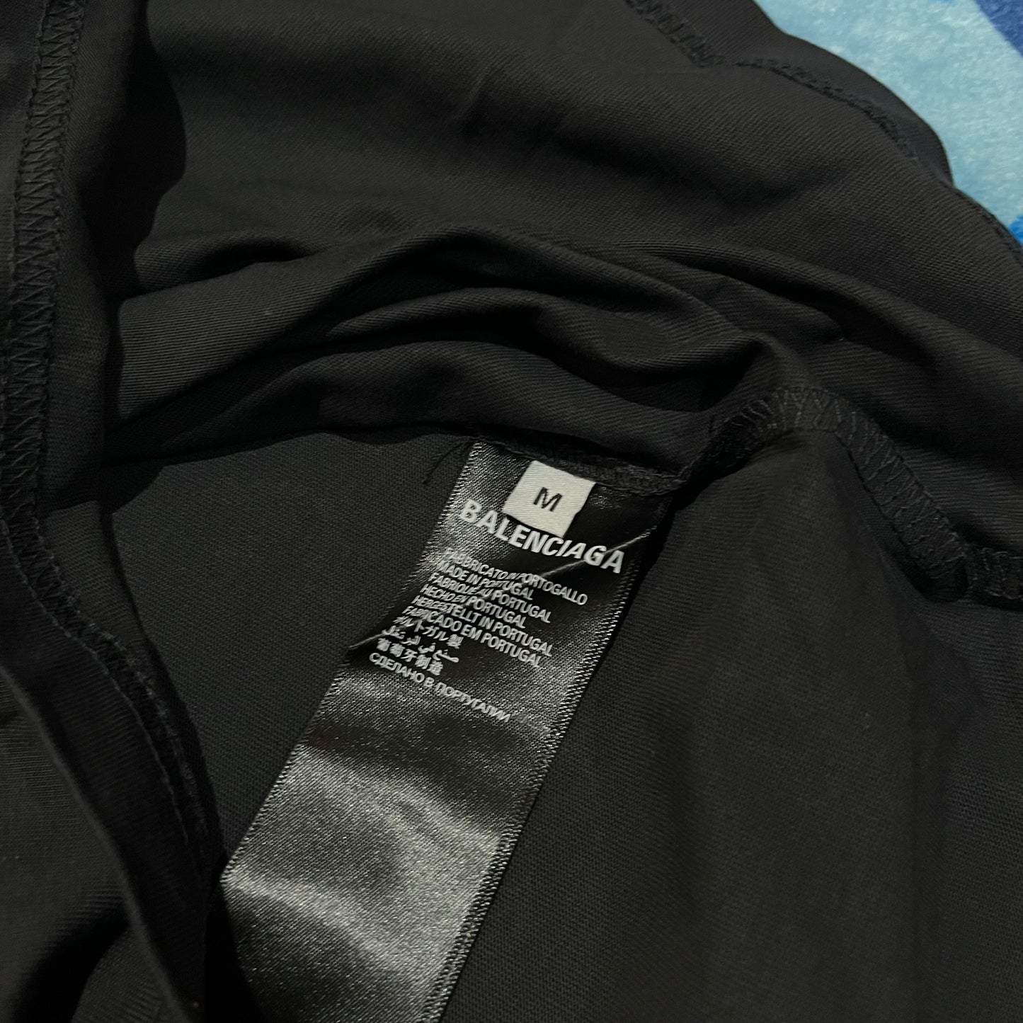BALENCIAGA 3B SPORTS ICON T-SHIRT BLACK