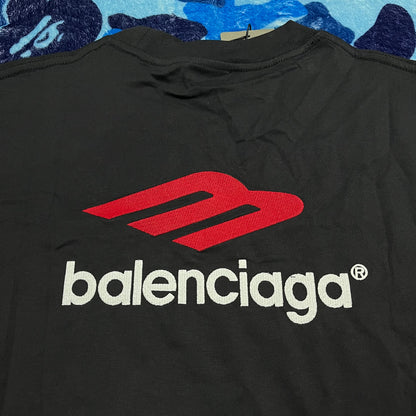 BALENCIAGA 3B SPORTS ICON T-SHIRT BLACK