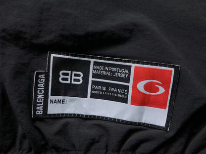 Balenciaga Basketball Zip Up Black