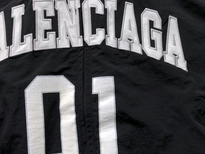 Balenciaga Basketball Zip Up Black