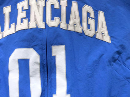 Balenciaga Basketball Zip Up Blue
