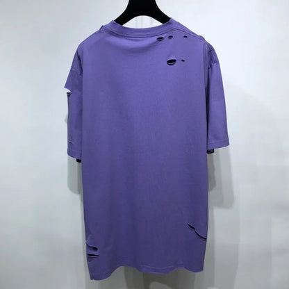 balenciaga-caps-destroyed-flatground-t-shirt-purple-3-Drip Store Argentina