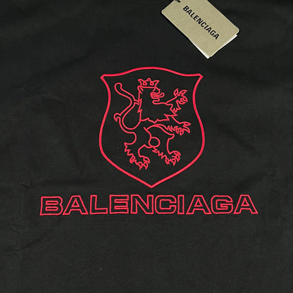 Balenciaga Lion Club T-Shirt Black