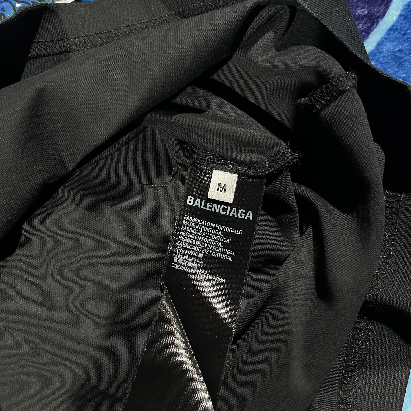 Balenciaga Lion Club T-Shirt Black