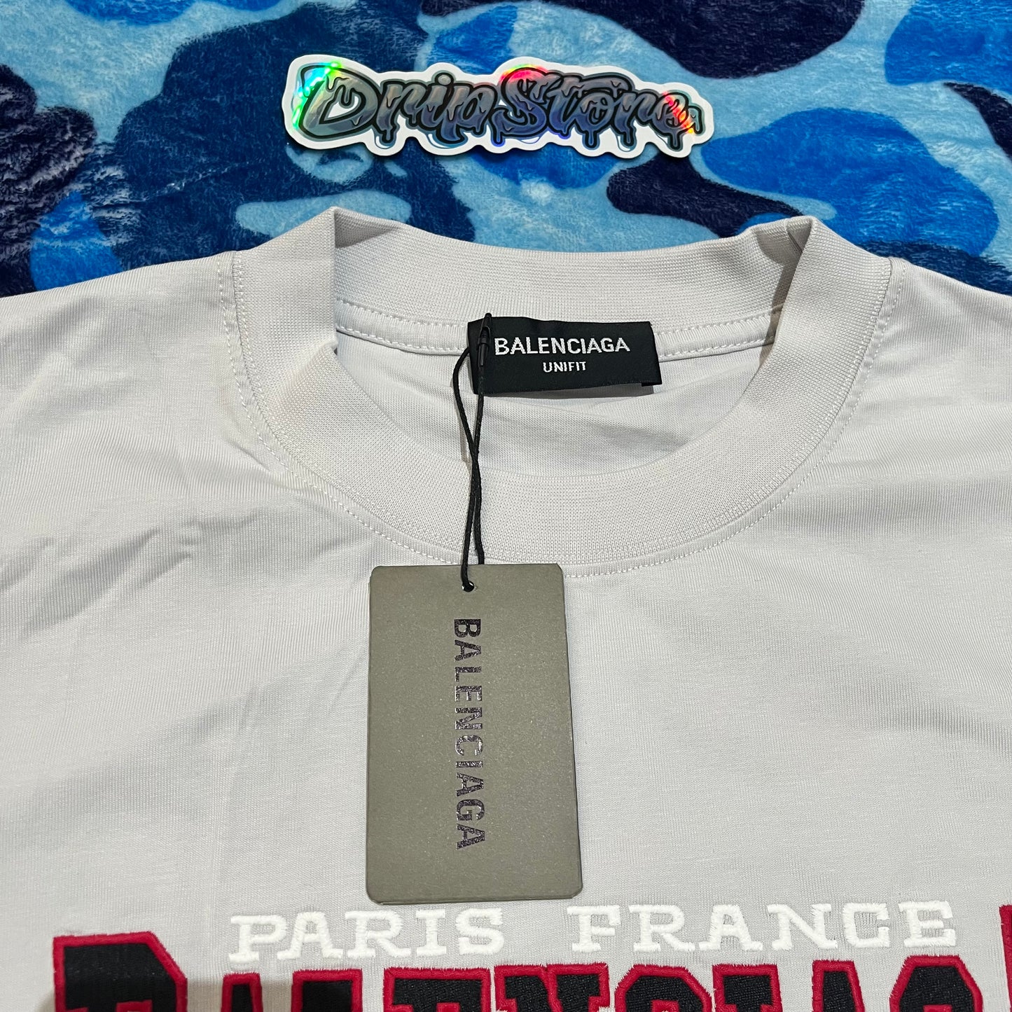 Balenciaga Logo Print T-Shirt White