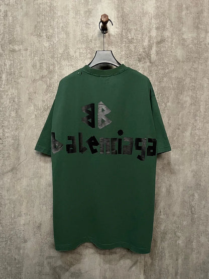 balenciaga-new-tape-type-t-shirt-green-2-Drip Store Argentina
