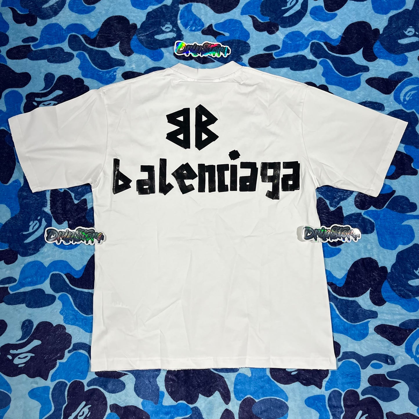 BALENCIAGA NEW TAPE TYPE T-SHIRT WHITE