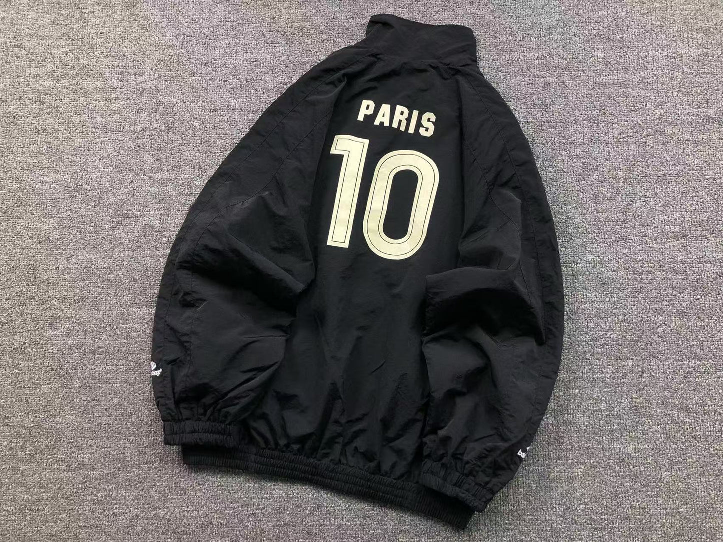 Balenciaga Paris Soccer Jacket Black