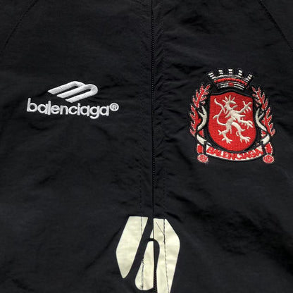 Balenciaga Paris Soccer Jacket Black