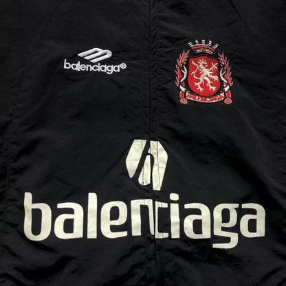 Balenciaga Paris Soccer Jacket Black