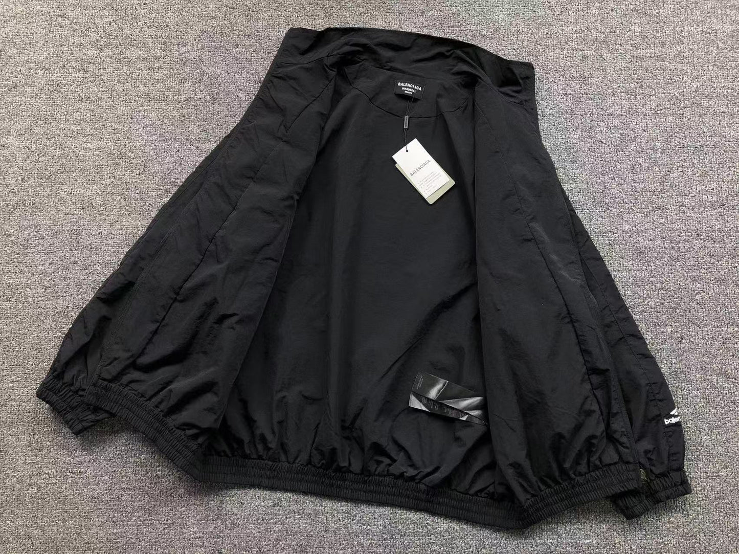 Balenciaga Paris Soccer Jacket Black
