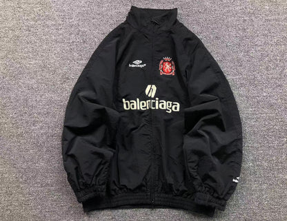 Balenciaga Paris Soccer Jacket Black