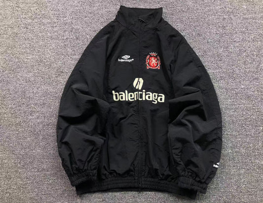 Balenciaga Paris Soccer Jacket Black