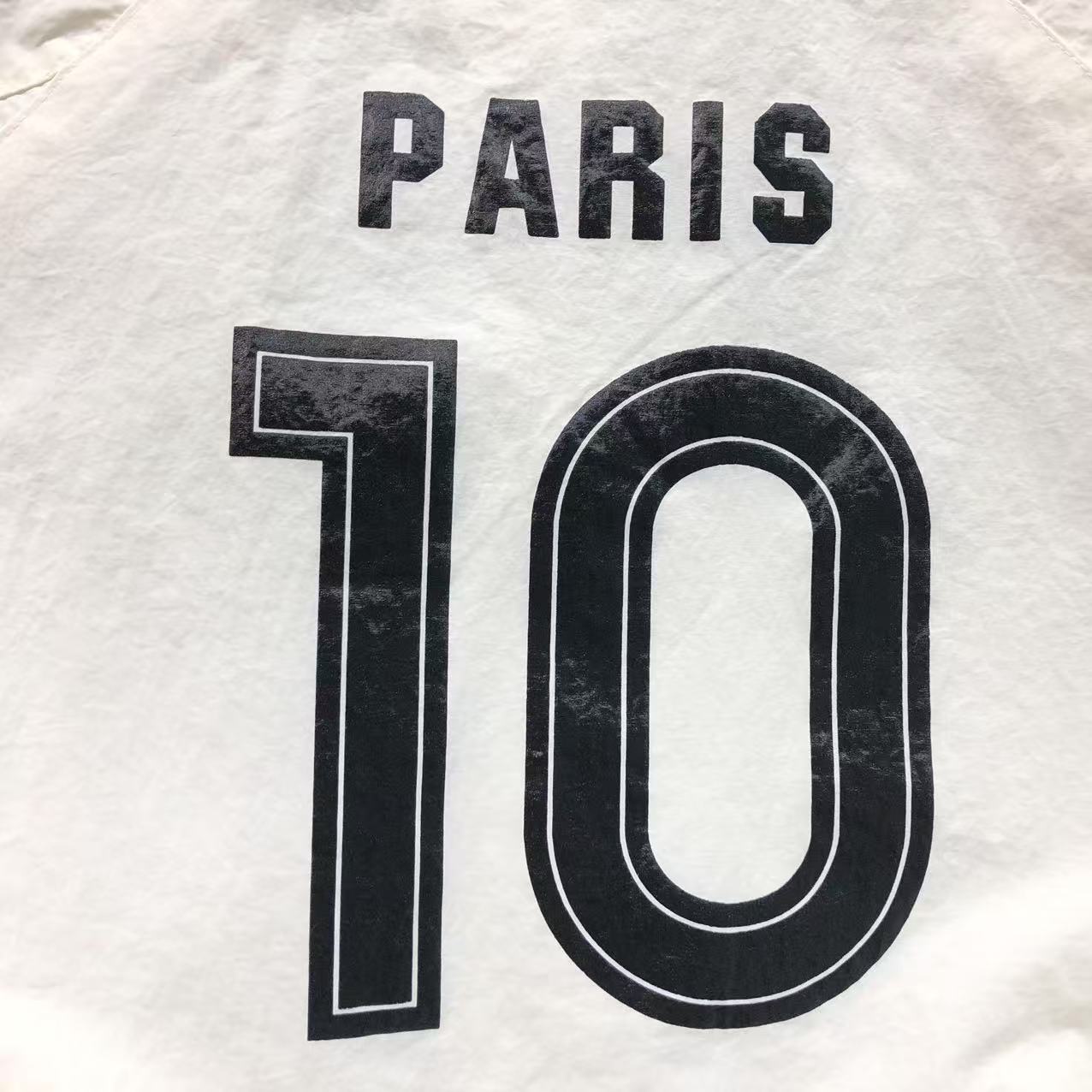 Balenciaga Paris Soccer Jacket White